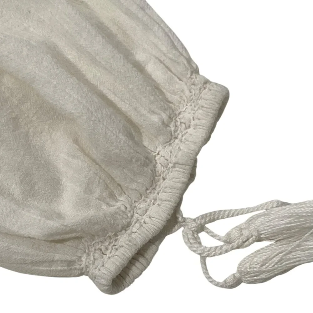 Doen Cream Blouse with Tassels - Picture 11 of 12